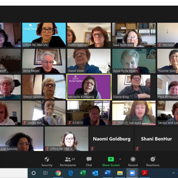 Seniors Program volunteers offering group discussions and guest speakers via Zoom